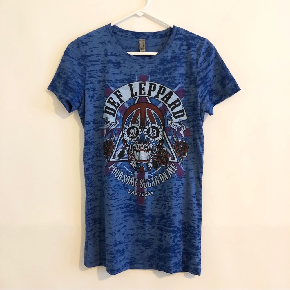 Def Leppard 2013 Vegas Tshirt by Next Level